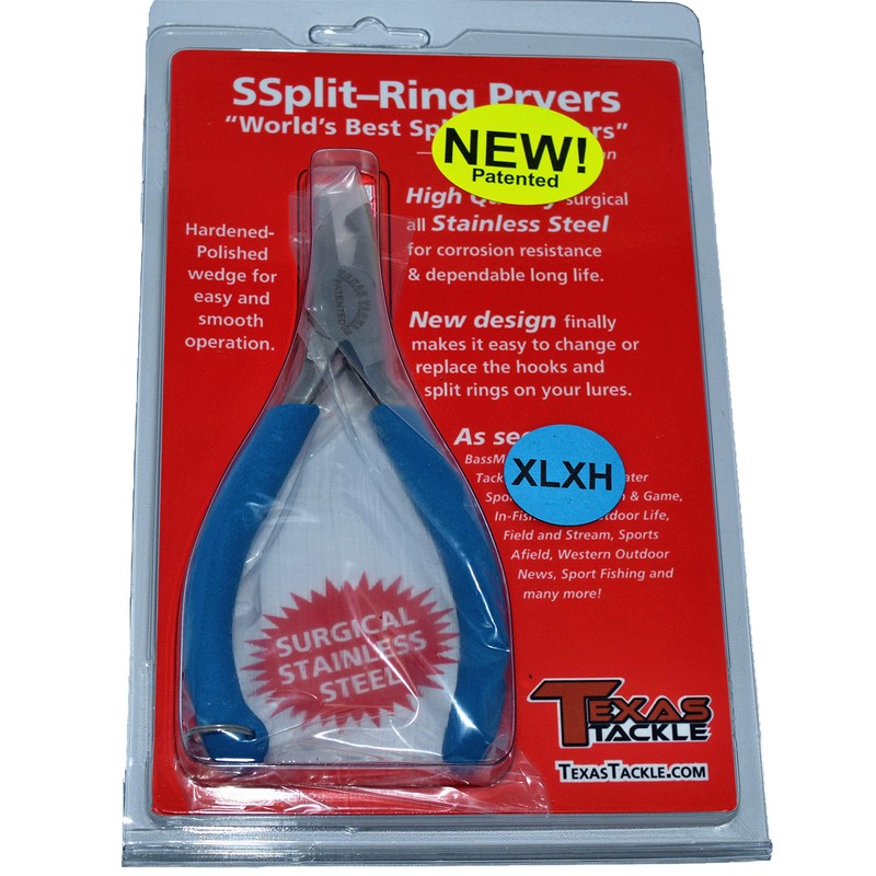 Texas Tackle Split Ring Plier Sr-5Xlhd XL HVY Duty Blue