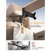 TOPGO Car Tablet Holder, Backseat Extendable Arm Stand, Smartphone Holder,