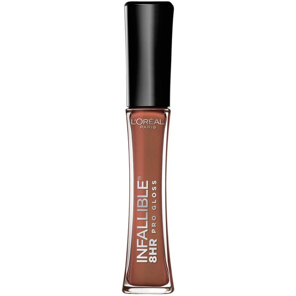 L’Oreal Paris Makeup Infallible 8 Hour Hydrating Lip Gloss, Barely Nude, 0.5 Ounce