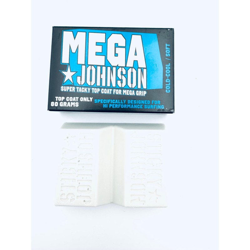 Sticky Johnson Mega Johnson Surf Wax – Cool/Cold Water Formula