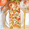 Generic AnyDesign 100Pcs Fall Paper Guest Napkins Gold Foil Maple