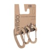 Wildo Mil-Tic Carabiner Set 15920105 Carabiner Set Coyote One Size