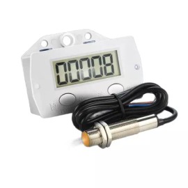 산업용 근접센서 디지털 카운터기 자석 고정밀 디스플레이 [플라스틱 프로브 A] Industrial Proximity Sensor Digital Counter Magnetic High Precision Display [Plastic Probe A]