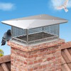 YITAHOME Chimney Cap, 13" x 21" Chimney Cover for Outside,