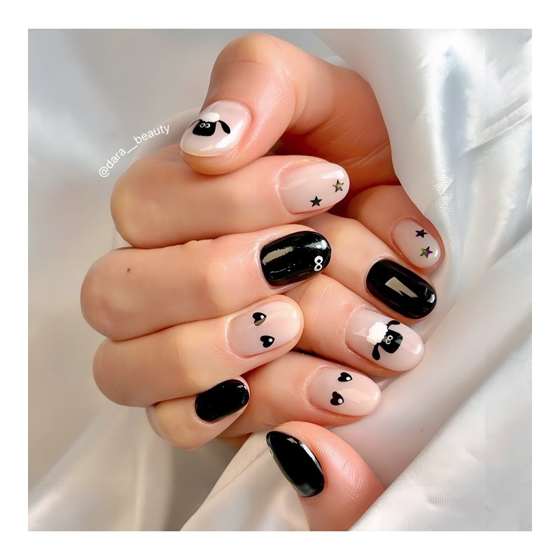 Dara Beauty January 2025 Art of the MonthCute Yang Nails