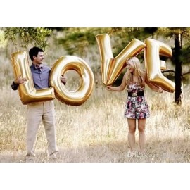 Lecute Globo Letra S Gigante 42'' Letrero 107 Cm Decoracion Adorno