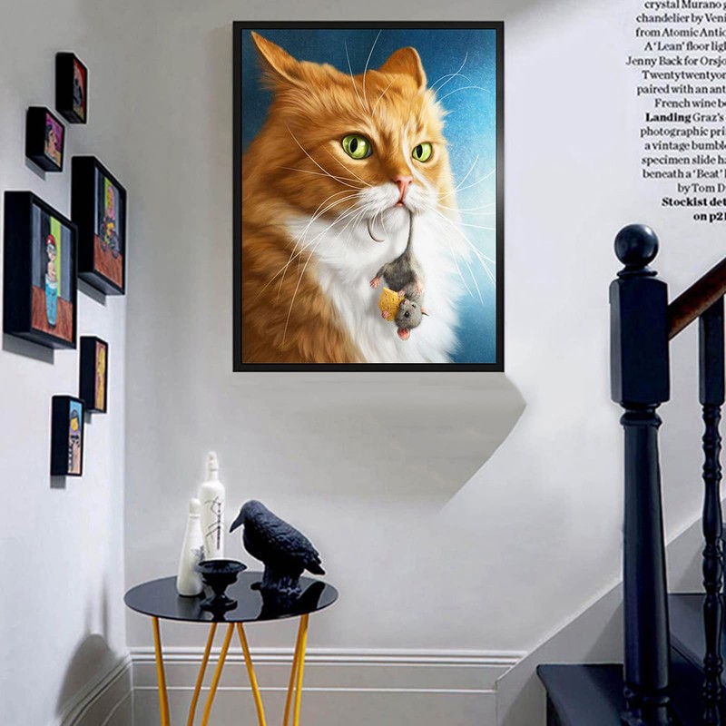 Cukol Cross Stitch Embroidery Kits Pre-Printed Set for Adults, Embroidery