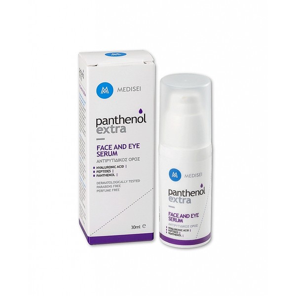 Panthenol Extra Anti Wrinkle Serum for Face Eyes 30ml