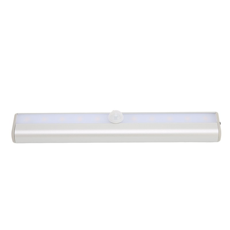 Motion Sensor Light Warm Light 10 LEDs Rechargeable Induction Night