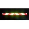 Oralite Lime & Red Reflective Chevron Panel (Multiple Sizes) Reflexite