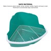 Small Animal Litter Box Fanshaped Rabbit Corner Toilet Box Potty