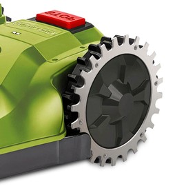 Stainless Steel Robotic Lawnmower for Worx S/M Model Traction Improvement for Robot Lawnmower Wheel Size 205 mm 14 x Stainless Steel Screws Spikes for Accessories Off-Wheel Wheels