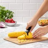 OXO Good Grips Corn Prep Peeler, Black, Yellow, One Size