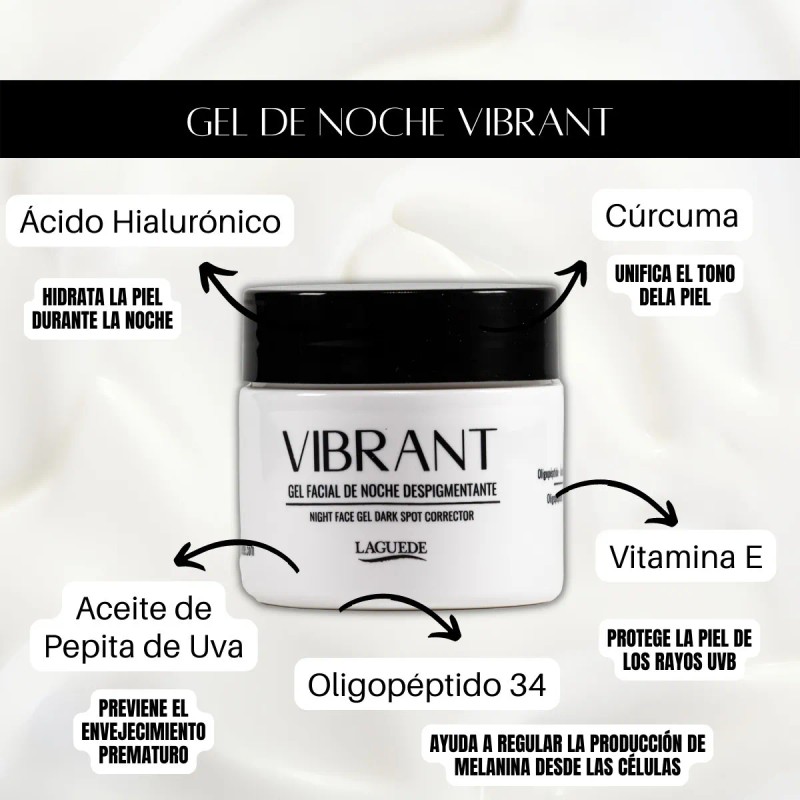 Crema Despigmentante Día Fps 15 + Noche 50grs Vibrant