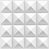 TroyStudio Acoustic Sound Diffuser Panels, 12 X 12 X 1