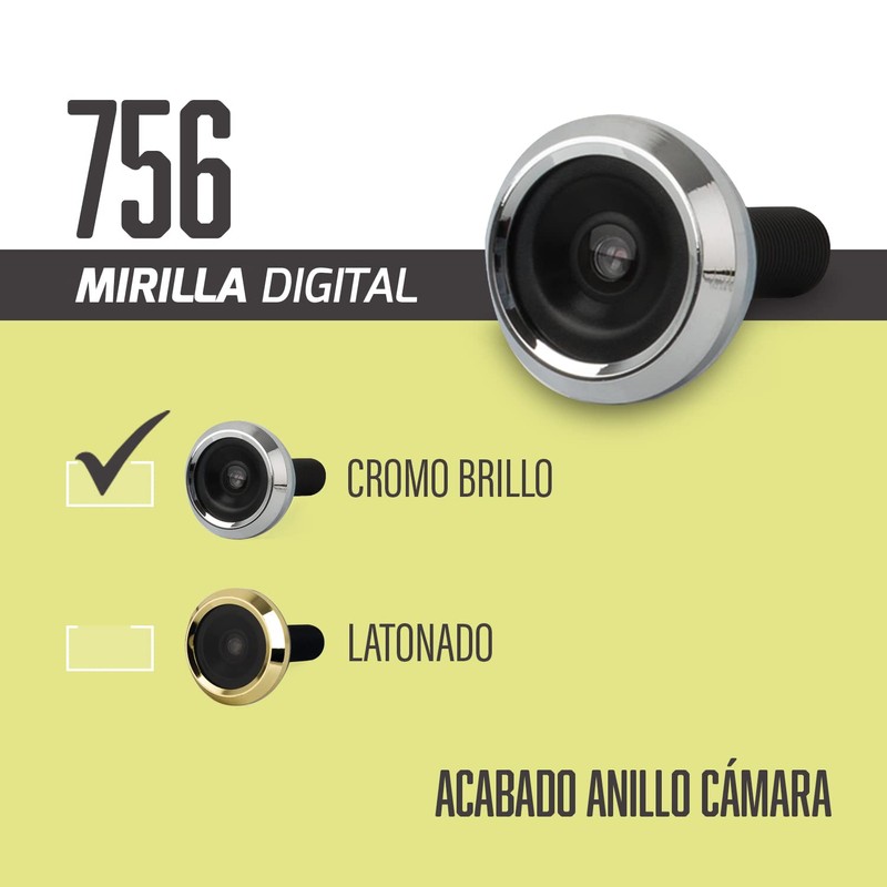 AYR 7560 Peephole, Chrome, One Size