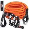 7/16'' x 30ft Tow Rope, UHMWPE Heavy Duty Offroad Snatch