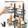 Vatex Shower Caddy Hanging Organizer, 3 Tier Adjustable Bathroom Shelves,
