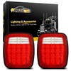 Partsam Pair 38 LED Universal Tail Brake Turn Stop License