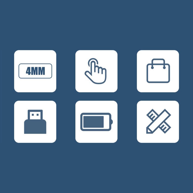 Zerodis USB Electric Shredder Small Portable Continuous Shredding Easy Operation,