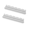 1 Pair Kabob Rack for Kebab Skewers,Grill Stick Rack Stainless
