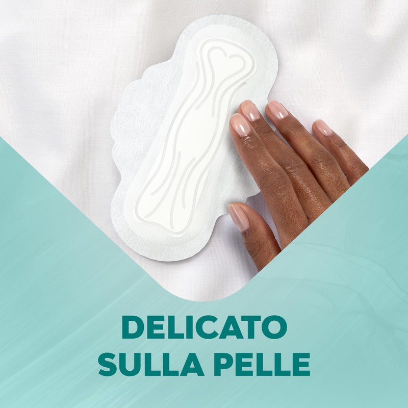 Nuvenia, Assorbente Pure Sensitive Ultra Notte con Ali, Assorbenti per