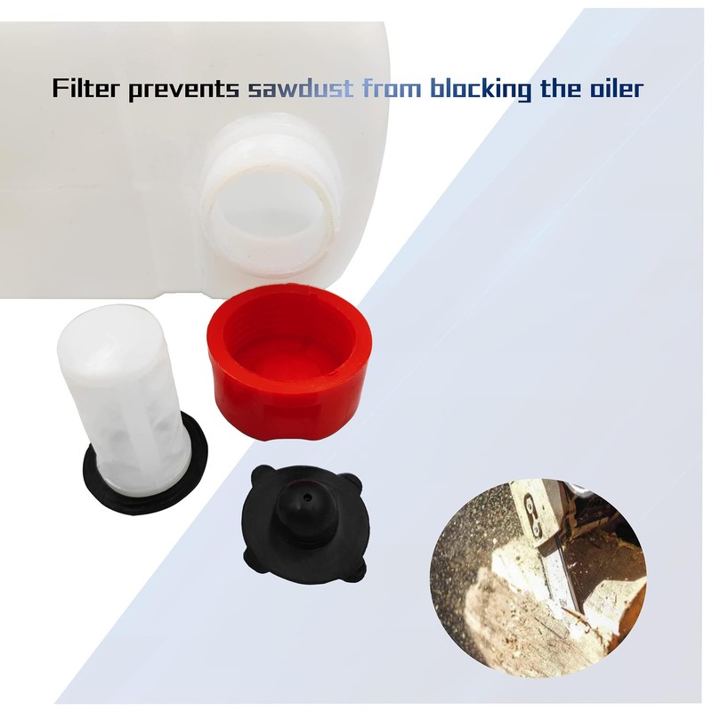 PLAIRC Auxiliary Oiler Kit - Working With Chainsaw Milling Attachment,