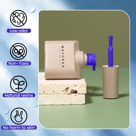 MAYCHAO 15ML Gel Nail Polish 1Pc Sapphire Blue Nail Polish Soak Off UV LED Nail Gel Polish Nail Art Starter Manicure Salon DIY at Home, 0.5 OZ