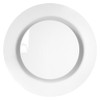 NUTKIT 100mm/ 4 Inch Round Ceiling Vent, Adjustable Air Vent
