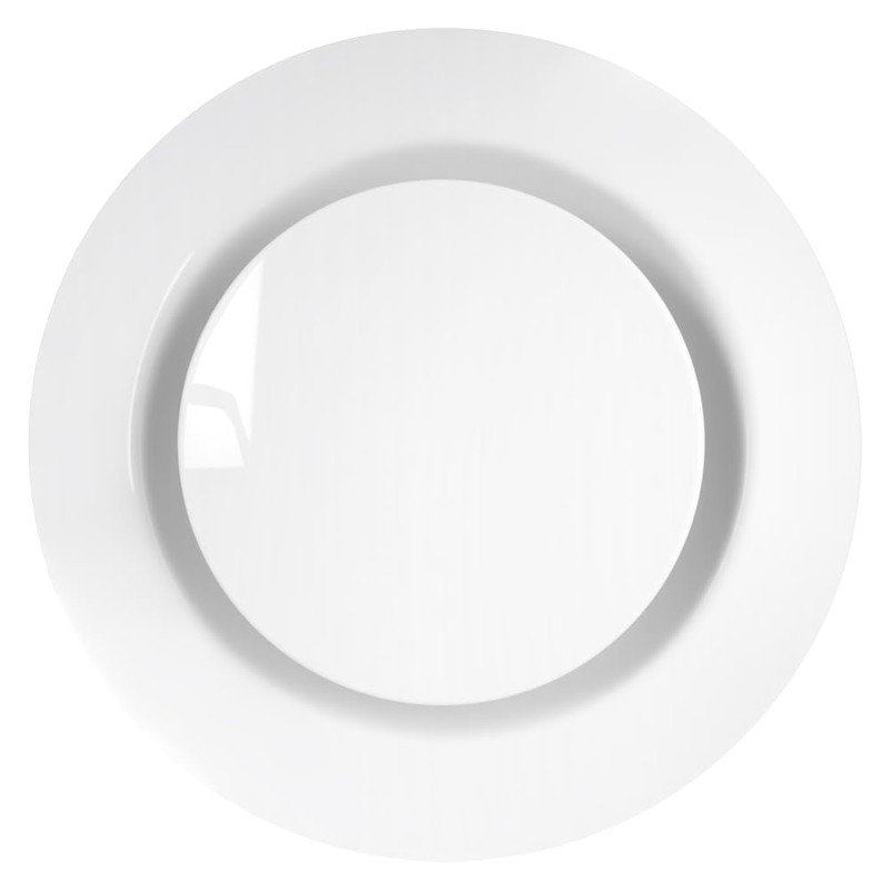 NUTKIT 100mm/ 4 Inch Round Ceiling Vent, Adjustable Air Vent