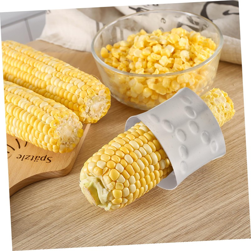 KICHOUSE Corn Peeler Tool Portable Stainless Steel Corn Stripping Device