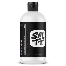 Keto Chow Gotas de magnesio SALTT Relax - Cloruro de magnesio iónico con sodio, potasio y electrolitos - Gotas de minerales traza - Sin gluten, sin...