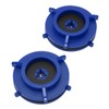 1 Pair NAB Hub Adapters Professional Reel to Reel Tape