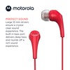 Motorola EARBUDS 2S Audífonos con Micrófono Manos Libres Nueva Línea