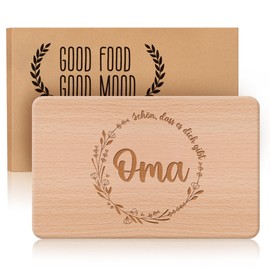 Gifts for Grandma, Breakfast Board Grandma, Bread Board with Engraving as a Gift for Best Grandma