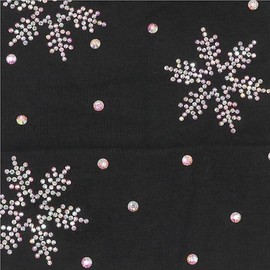 Shiny Bling Rhinestone Beanie Cap for Women Skull Beanies Winter Knit Snow Soft Hat Stretchy Ski Hats (AU, Alpha, One Size, Black)