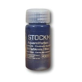 Stockmar Circle Color Watercolor Paint: Blue, 20ml