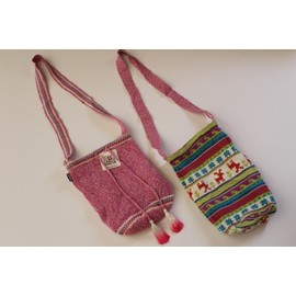 Mukluks Women's Muk Luks Multicolor Winter Reversible Knit Purse