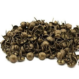 C.S. Osborne 1000 Pcs 7/16" Diameter Old Gold Speckled Nail #7110-OGS Tacks