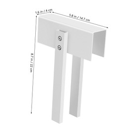 TEHAUX Portable Bifold Door Lock for Boy Girl Safety Double Door Lock for Closets Storage Rooms Folding Doors Easy Installation Design