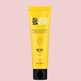 Tomskin All Day Sun Ultra Sports Sun Cream SPF 100 50ml, 1 unit / 탐스킨 올데이썬 울트라 스포츠 선크림 SPF 100 50ml, 1개