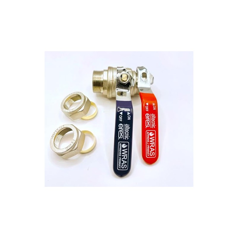 28mm Lever Valve Full BORE Ball Valve Compression Isolation Valve
