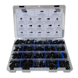 Buy Auto Supply # APC93047-18 Styles - 525 Pieces - Shop Assortment Push Clip Kit