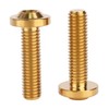UHDFBDHF Titanium M8 20 30mm Torx Head Bolt Screw Pack