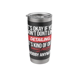 Auto Detailing Expert Car Cleaning Car Wash Car Detailer Stainless Steel Insulated Tumbler