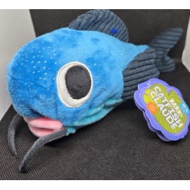 Barkbox Bark Box Catfish Claude Bow Wow Bayou Plush Blue Sz M-L Dog Toy NWT