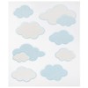 Cloud Glitter Stickers for Journaling, Cardmaking, Arts and Crafts -