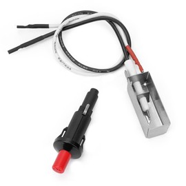 Onlyfire Piezo Igniter Kit Replacement Part for Weber Grill Model 7510, Spirit E-210, Spirit 500/700, Genesis E-310/E-320, Genesis Silver B/C, Genesis Gold B/C, Platinum B/C, BBQ Grill Push Button