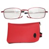 Blue Light Blocking Reading Glasses Fashionable Folding Multifocal Presbyopic Glasses(+200