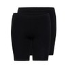 VERO MODA Women's Shorts Set (2 Pack), Black/Pack: black.